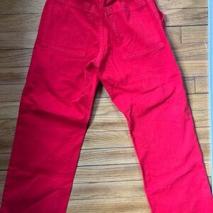 Big Bug Press Mi-Rise Work Pants Mustang Red